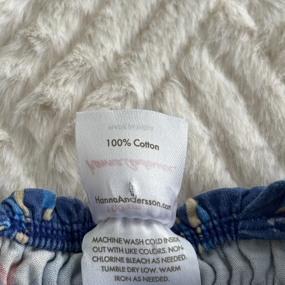 Hanna Andersson 100 cm US 4 Star Print Sundress Blue Red Cotton